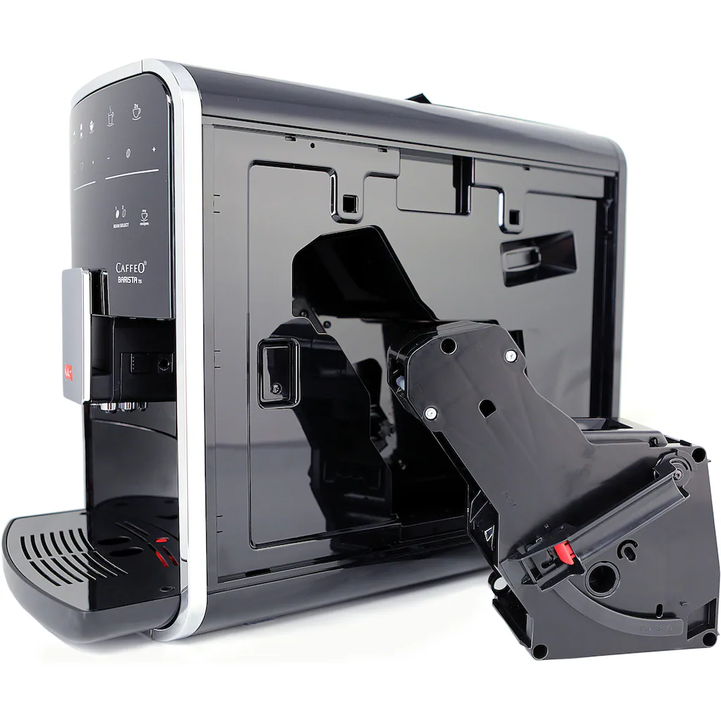 Melitta Kaffeevollautomat »Barista TS Smart® F850-101, Silber«, 21 Kaffeerezepte & 8 Benutzerprofile, 2-Kammer Bohnenbehälter – Bild 4