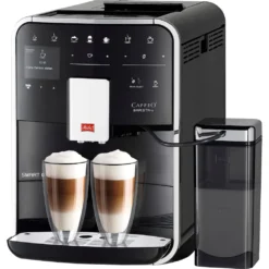 Melitta Kaffeevollautomat »Barista TS Smart® F850-102, Schwarz«, 21 Kaffeerezepte & 8 Benutzerprofile, 2-Kammer Bohnenbehälter