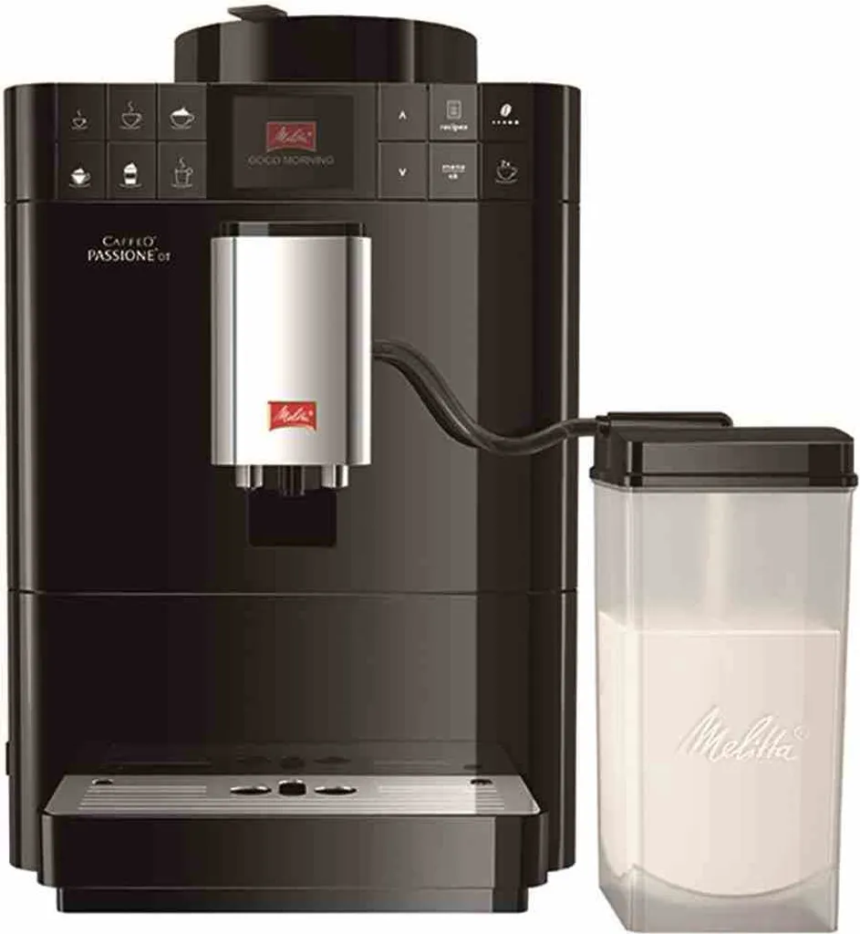 Melitta F53/1-102 Caffeo Passione OT Vollautomatische Espressomaschine, Schwarz – Bild 6