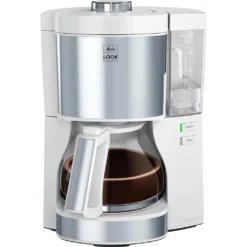 Melitta Filterkaffeemaschine »Look Perfection 1025-05 Weiß«, 1,25 L Kaffeekanne, Papierfilter, 1x4