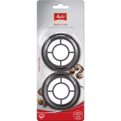 Melitta Kaffeefilter 180424 Padfilter Für Senseo, Kunststoff, Dauerfilter, Befüllbar, 2 Stück