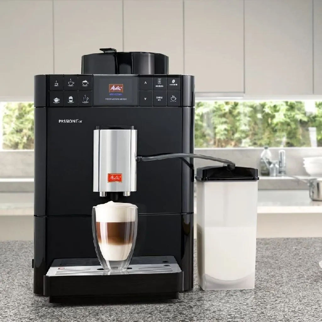 Melitta F53/1-102 Caffeo Passione OT Vollautomatische Espressomaschine, Schwarz – Bild 11