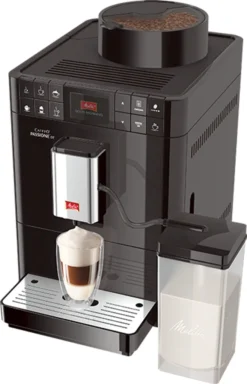Melitta F53/1-102 Caffeo Passione OT Vollautomatische Espressomaschine, Schwarz