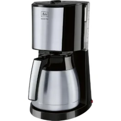 Melitta Filterkaffeemaschine »Enjoy® Top Therm«, 1,25 L Kaffeekanne, Papierfilter, 1x4, Mit Thermkanne Aus Edelstahl