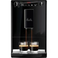 Melitta Kaffeevollautomat Caffeo Solo, E 950-222, Mit Aroma-Extraction-System, Schwarz