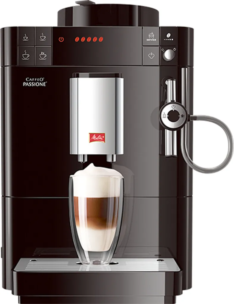 Melitta F53/1-102 Caffeo Passione OT Vollautomatische Espressomaschine, Schwarz – Bild 12