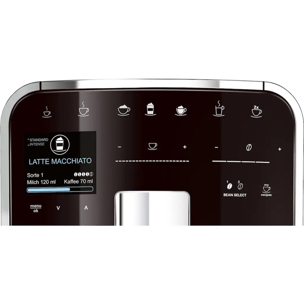 Melitta Kaffeevollautomat »Barista TS Smart® F850-101, Silber«, 21 Kaffeerezepte & 8 Benutzerprofile, 2-Kammer Bohnenbehälter – Bild 6