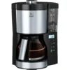 Melitta Filterkaffeemaschine »Look Timer 1025-08 Schwarz«, 1,25 L Kaffeekanne, Papierfilter, 1x4
