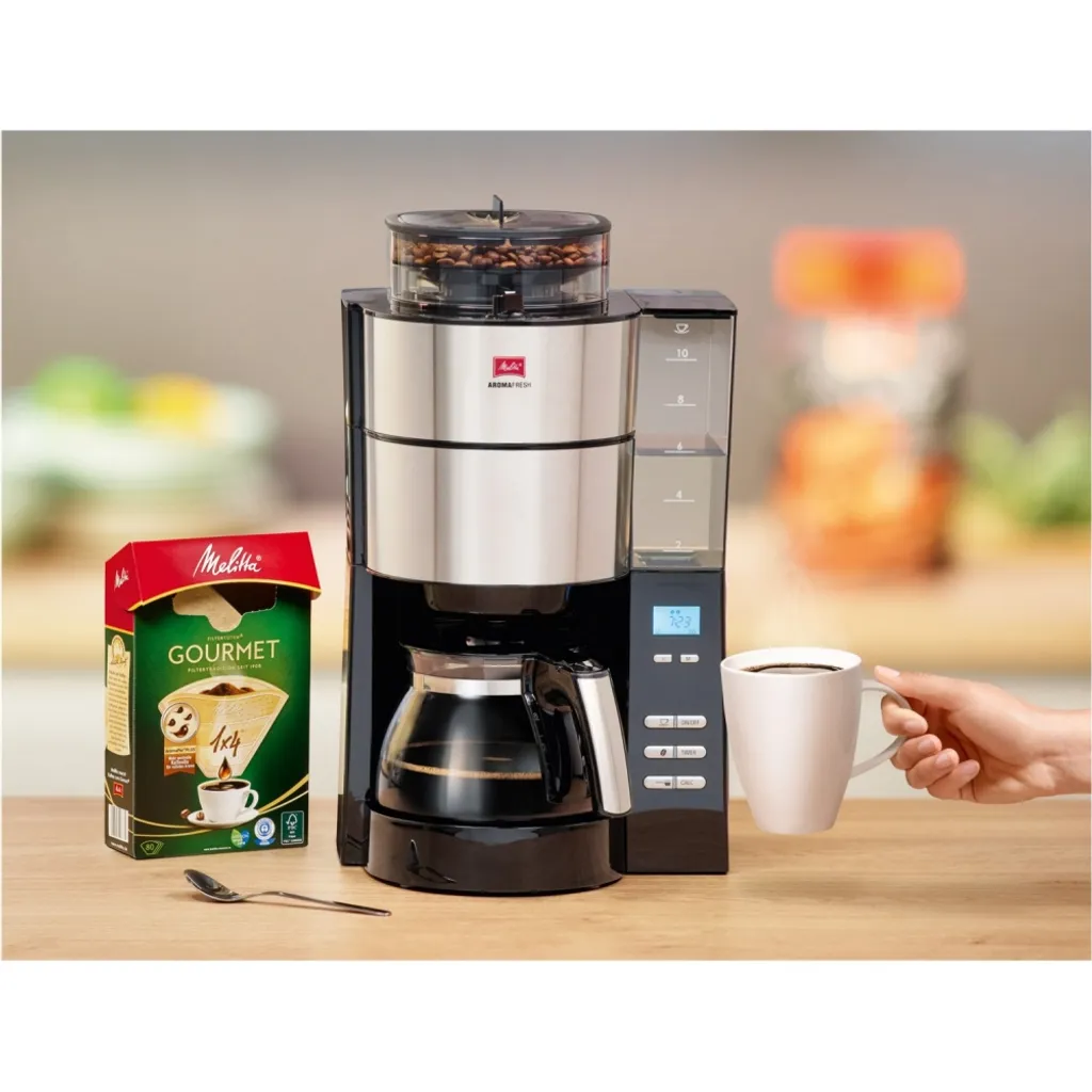 Melitta AromaFresh 1021-01 Kaffeemaschinen - Schwarz – Bild 8