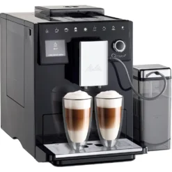 Melitta Kaffeevollautomat »CI Touch® F630-102, Schwarz«, Bedienoberfläche Mit Touch & Slide Funktion, Flüsterleises Mahlwerk