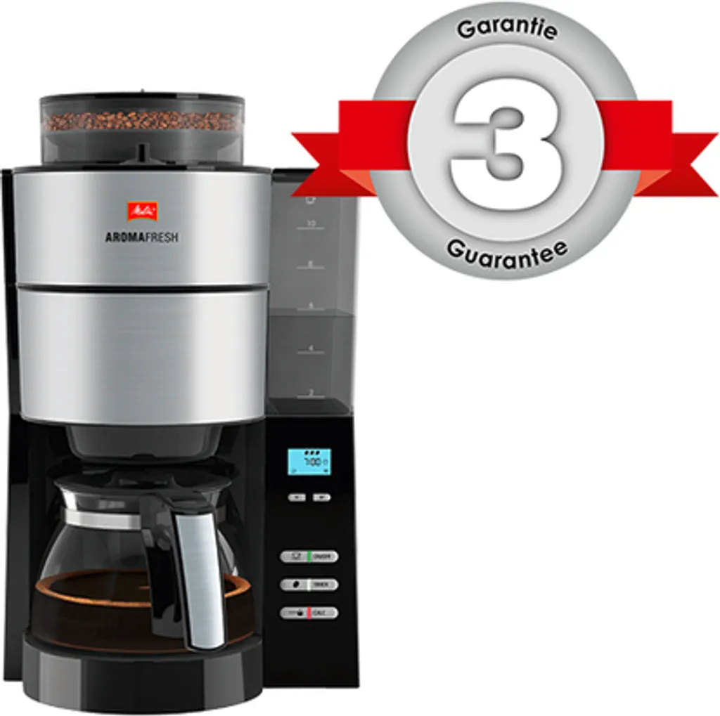 Melitta AromaFresh 1021-01 Kaffeemaschinen - Schwarz – Bild 7