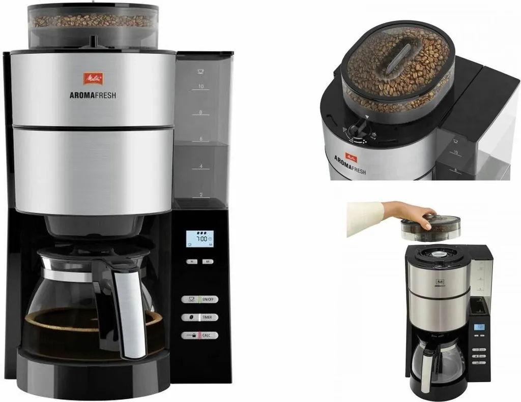 Melitta AromaFresh 1021-01 Kaffeemaschinen - Schwarz – Bild 18