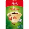 Melitta Filtertüten Original 100, Braun, 40 Stück