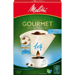 Melitta Gourmet® Mild, 1x4®, 80 St. | Filtertüten®
