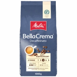 Melitta® BellaCrema® Decaffeinato | Kaffeebohnen 1000g