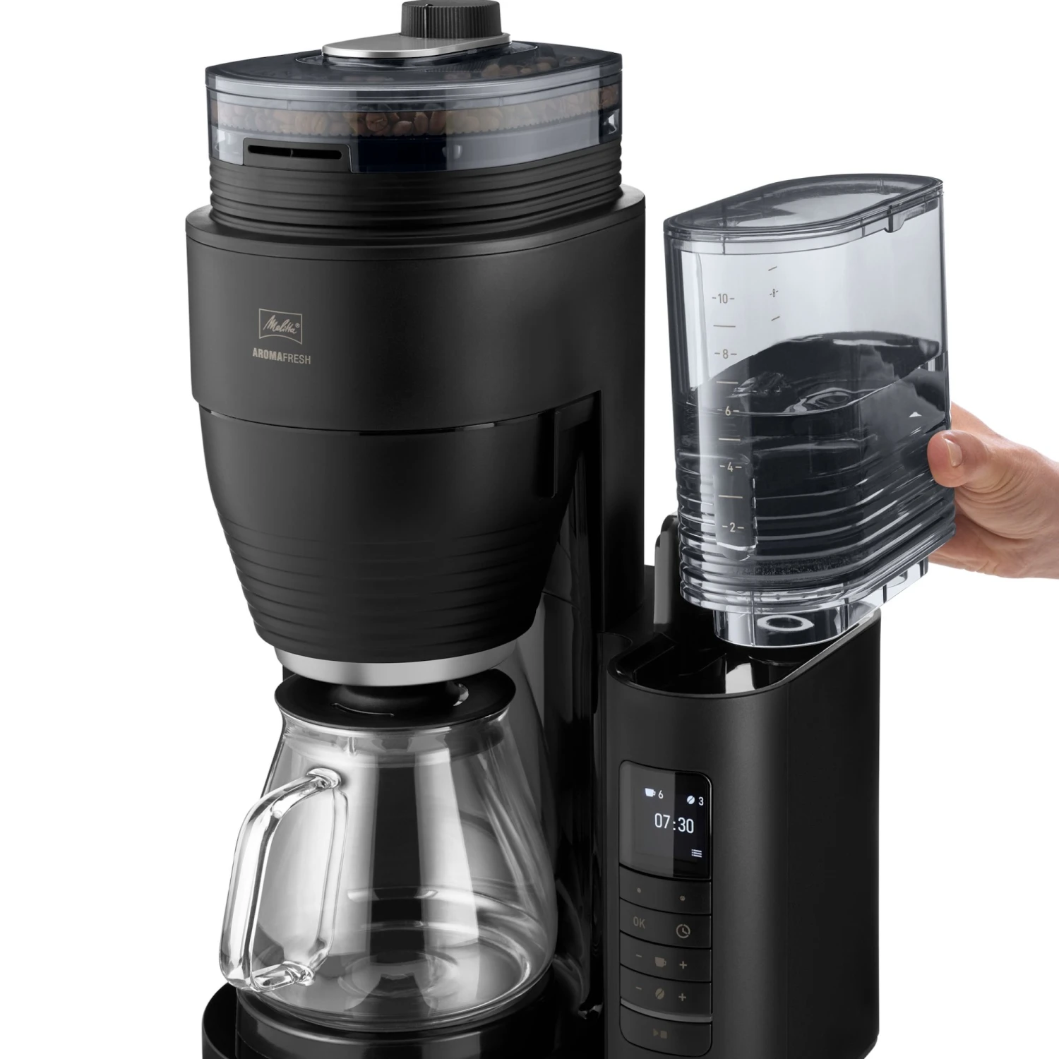 Melitta AromaFresh Pro X | Filterkaffeemaschine Mit Mahlwerk – Bild 2