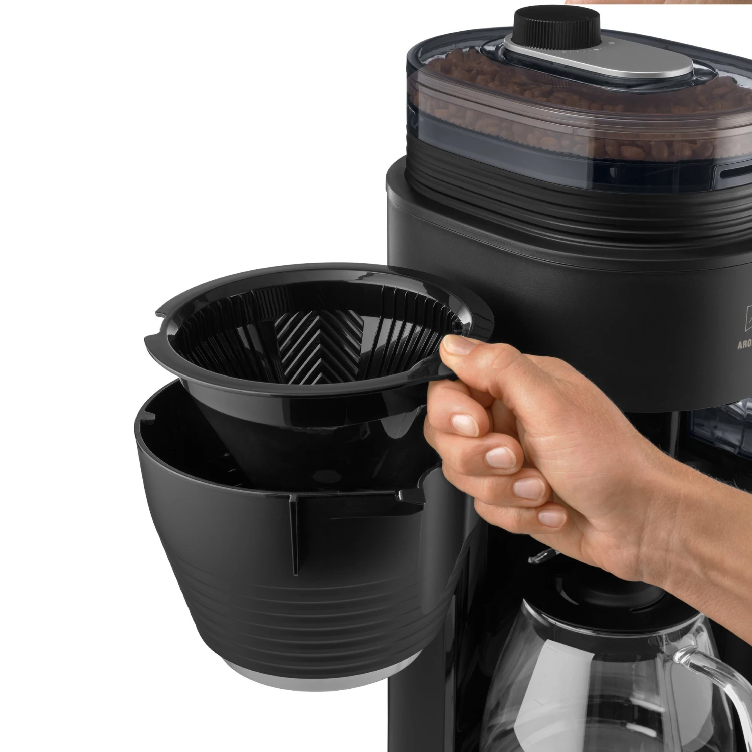 Melitta AromaFresh X | Filterkaffeemaschine Mit Mahlwerk – Bild 4