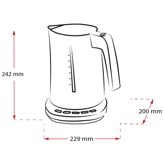 Melitta Look® Aqua DeLuxe 1,7 L | Wasserkocher – Bild 7